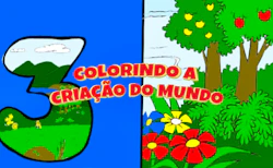 Colorindo a Criaçao do Mundo