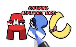 Juega gratis a Coloring Alphabet Lore