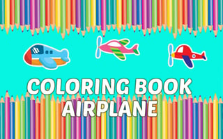 Coloring Book Airplane game cover