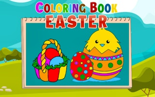 Coloring Book Easter