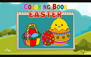 Coloring Book Easter game cover