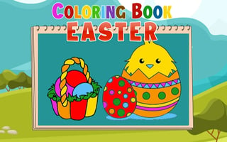 Coloring Book Easter