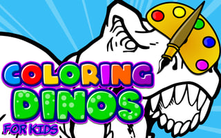 Juega gratis a Coloring Dinosaurs for Kids