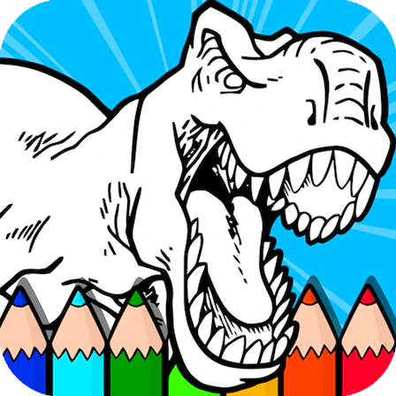 Coloring Dinosaurs for Kids game thumbnail