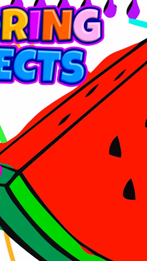 Coloring Objects for Kids