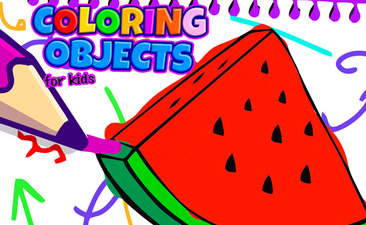 Play Coloring Objects for Kids — free online Kids game