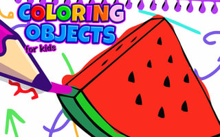 Coloring Objects For Kids game cover