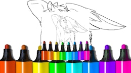 Coloring Pages Of Anime Wolves