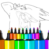 Coloring Pages Of Anime Wolves