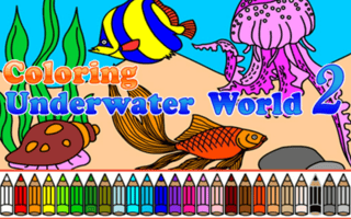 Coloring Underwater World 2 game cover
