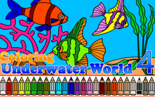 Coloring Underwater World 4 game cover
