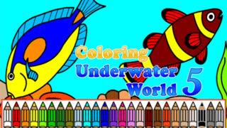 Coloring Underwater World 5 game cover