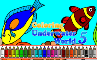 Coloring Underwater World 5 game cover