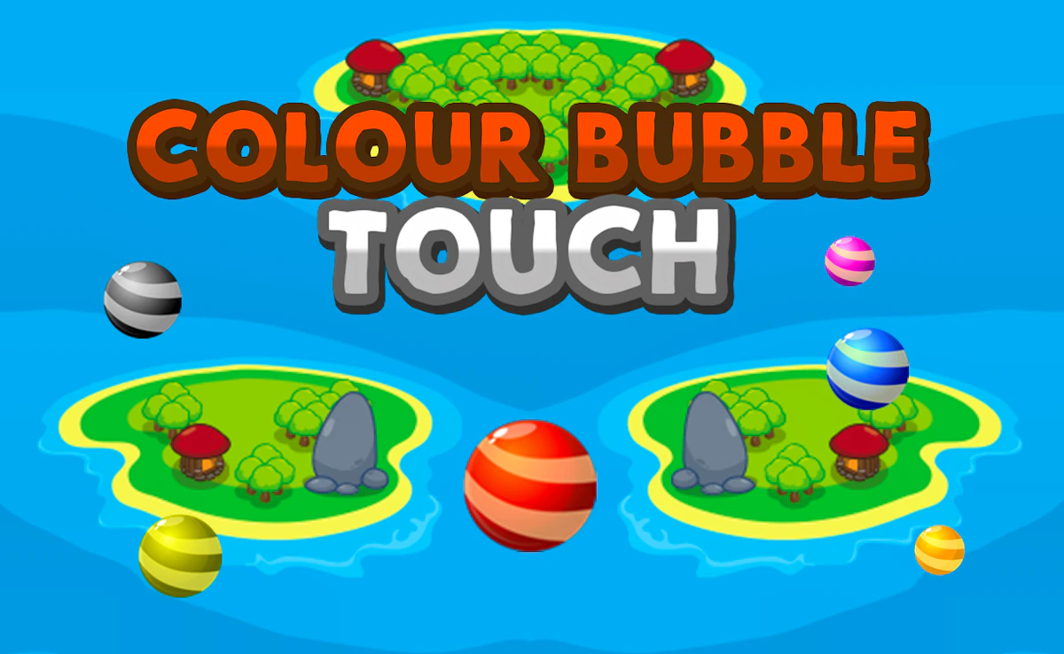 Play Colour Bubble Touch — free online Kids game