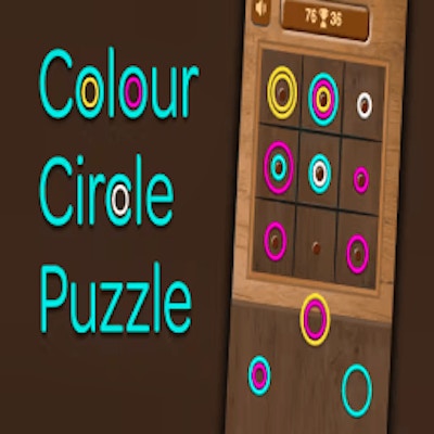 Colour Circle Puzzle By Gamepix