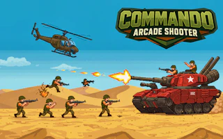 Commando Arcade Shooter - Classic run and gun action game