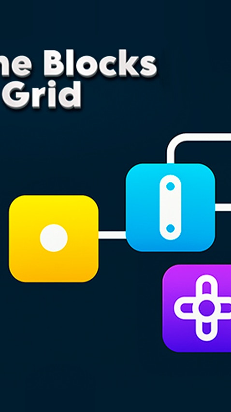 Connect the Blocks Mind Grid