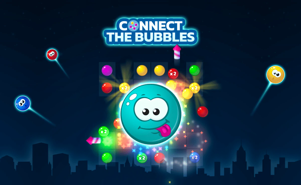 Play Connect the Bubbles — free online Ball game
