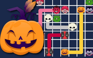 Connect The Halloween game cover