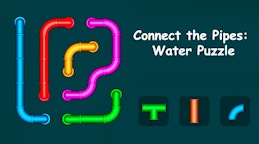 Connect the Pipes Water Puzzle
