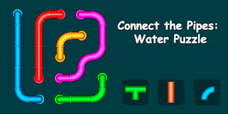Connect the Pipes Water Puzzle thumbnail