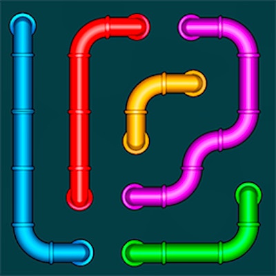 Connect the Pipes Water Puzzle By Gamepix