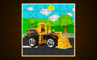 Construction Vehicle Jigsaw