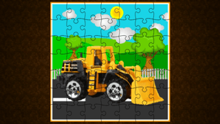 Construction Vehicle Jigsaw game cover