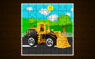 Construction Vehicle Jigsaw game cover