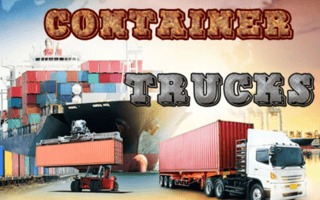 Container Trucks Jigsaw game cover