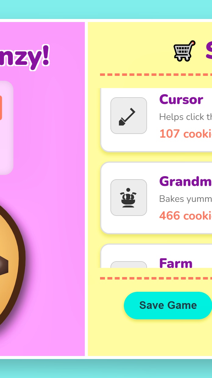 Cookie Clicker Frenzy Edition