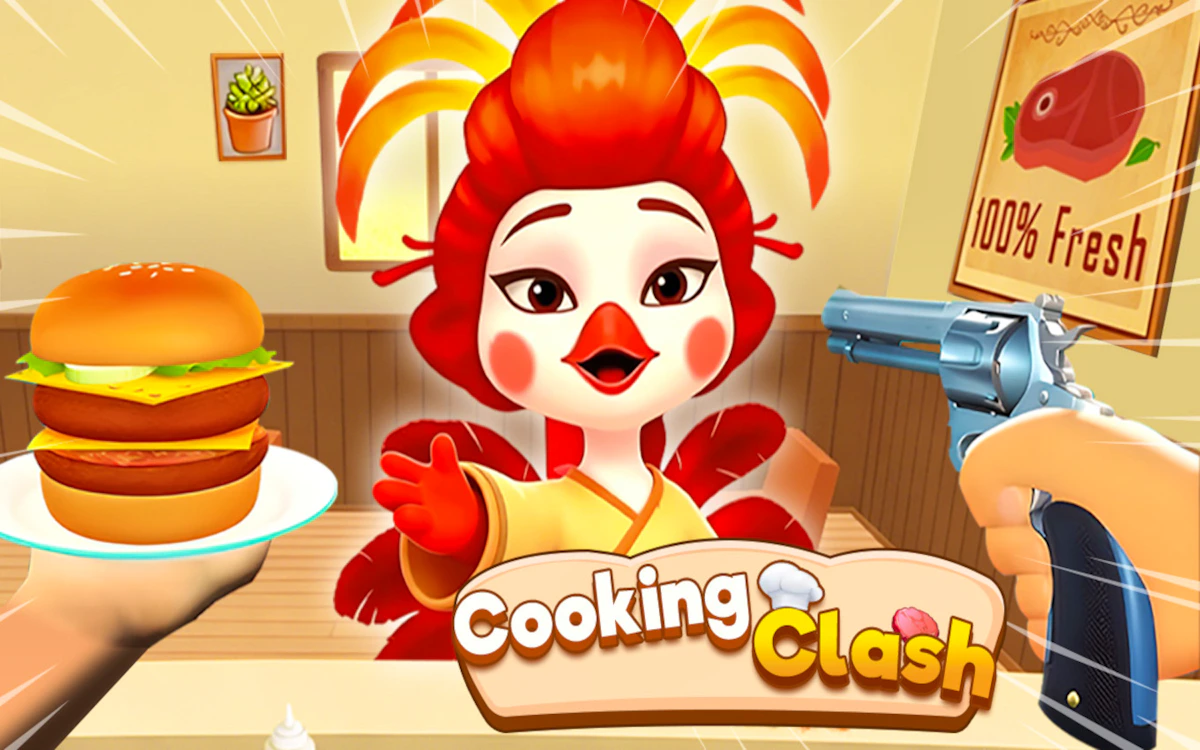 Play Cooking Clash — free online Simulation game