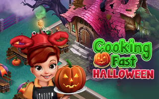 Cooking Fast Halloween game cover