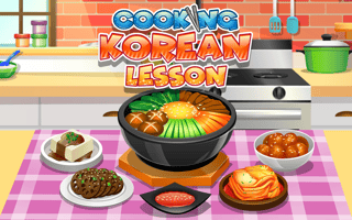 Cooking Korean Lesson game cover