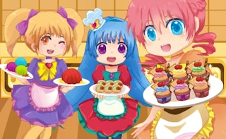 Cooking Super Girls: Cupcakes game cover