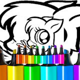 Cool Anime Animals Coloring