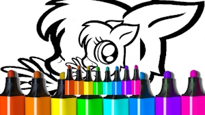 Image for Cool Anime Animals Coloring