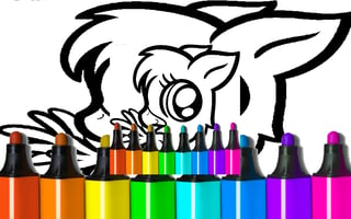 Juega gratis a Cool Anime Animals Coloring 