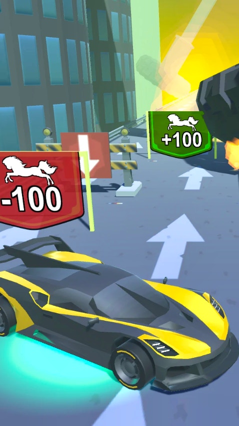 Cool Cars Racing at Altitude