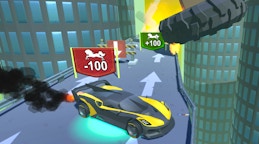 Cool Cars Racing at Altitude