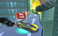 Cool Cars Racing at Altitude