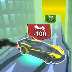 Cool Cars Racing at Altitude