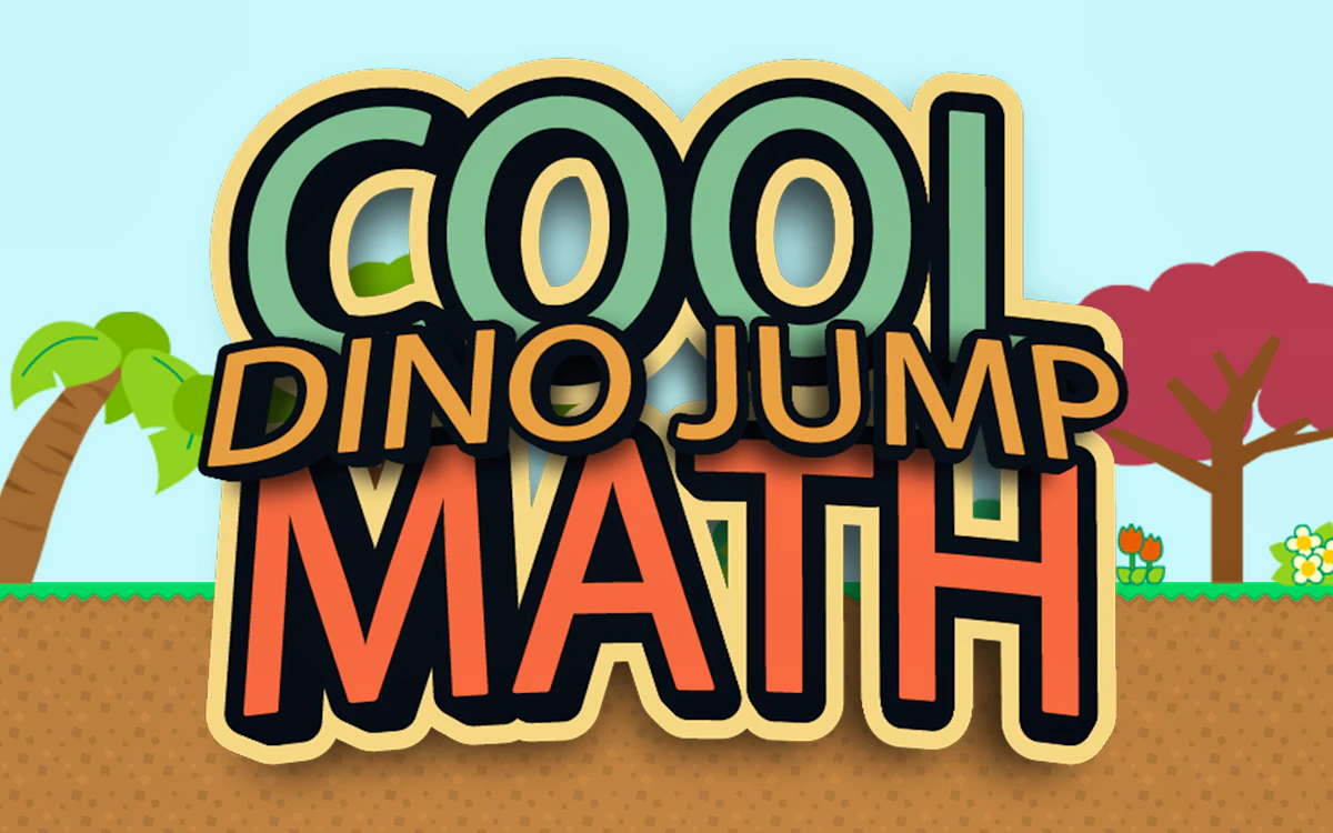 Play Cool Dino Jump Math — free online Math game