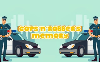 Cops'n'robbers Memory game cover