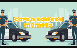 Cops'n'robbers Memory game cover