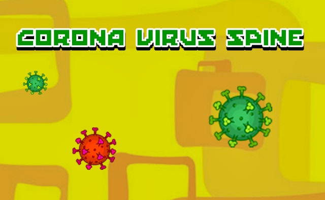 Corona Virus Spine game