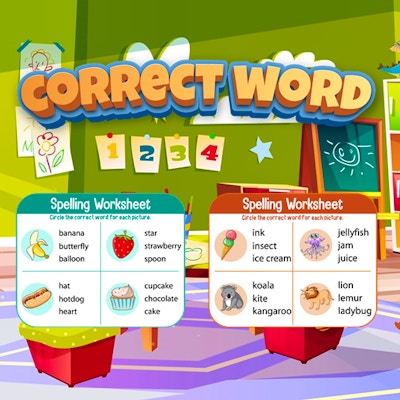 Correct Word By Gamepix