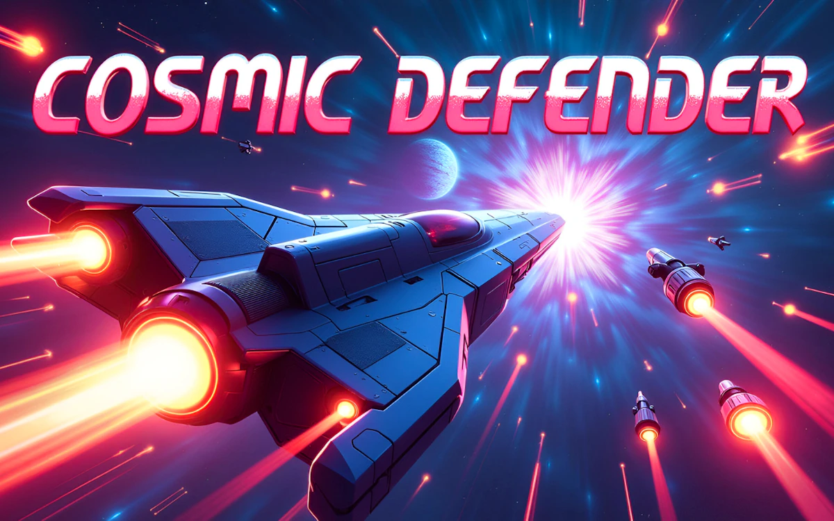 Play Cosmic Defender — free online Shooter game