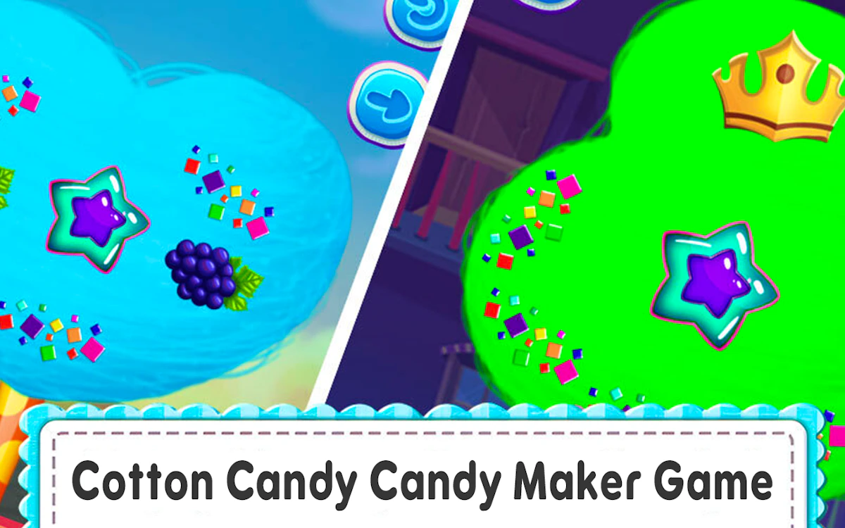 Play Cotton Candy - Candy Maker Game — free online Cooking game