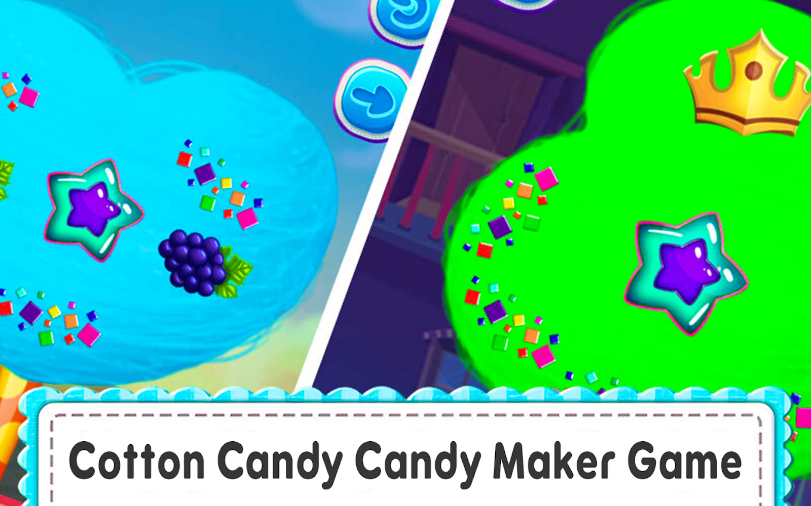 Cotton Candy - Candy Maker Game — free online simulation game on Glaze Games